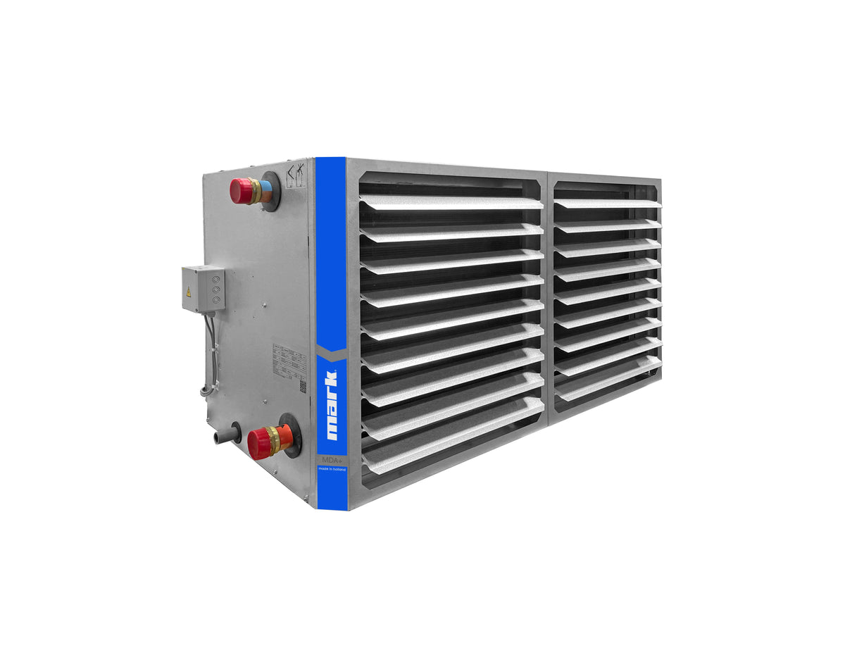 Puhallinlämmitin/-jäähdytin MDA+ 10,5-152,5kw vesikiertoinen