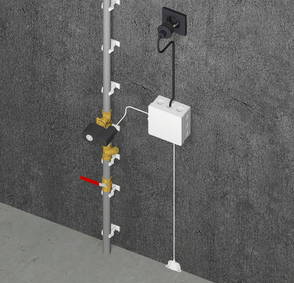 Kytkentärele Z-Wave Heatit Z-Relay 25A IP55 Kuva - 3