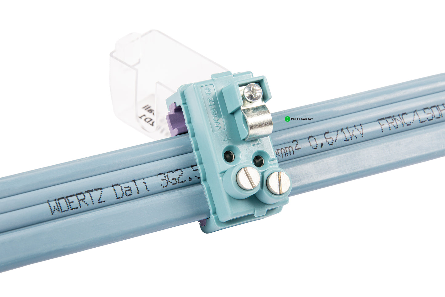 DALI-liitäntärasia väyläliitäntä 3G2,5mm²+2x1,5mm² lattakaapelille Kuva - 2