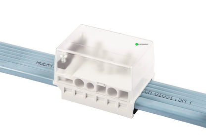 DALI-liitäntärasia 5-napainen 5G2,5mm²+2x1,5mm² lattakaapelille Kuva - 1