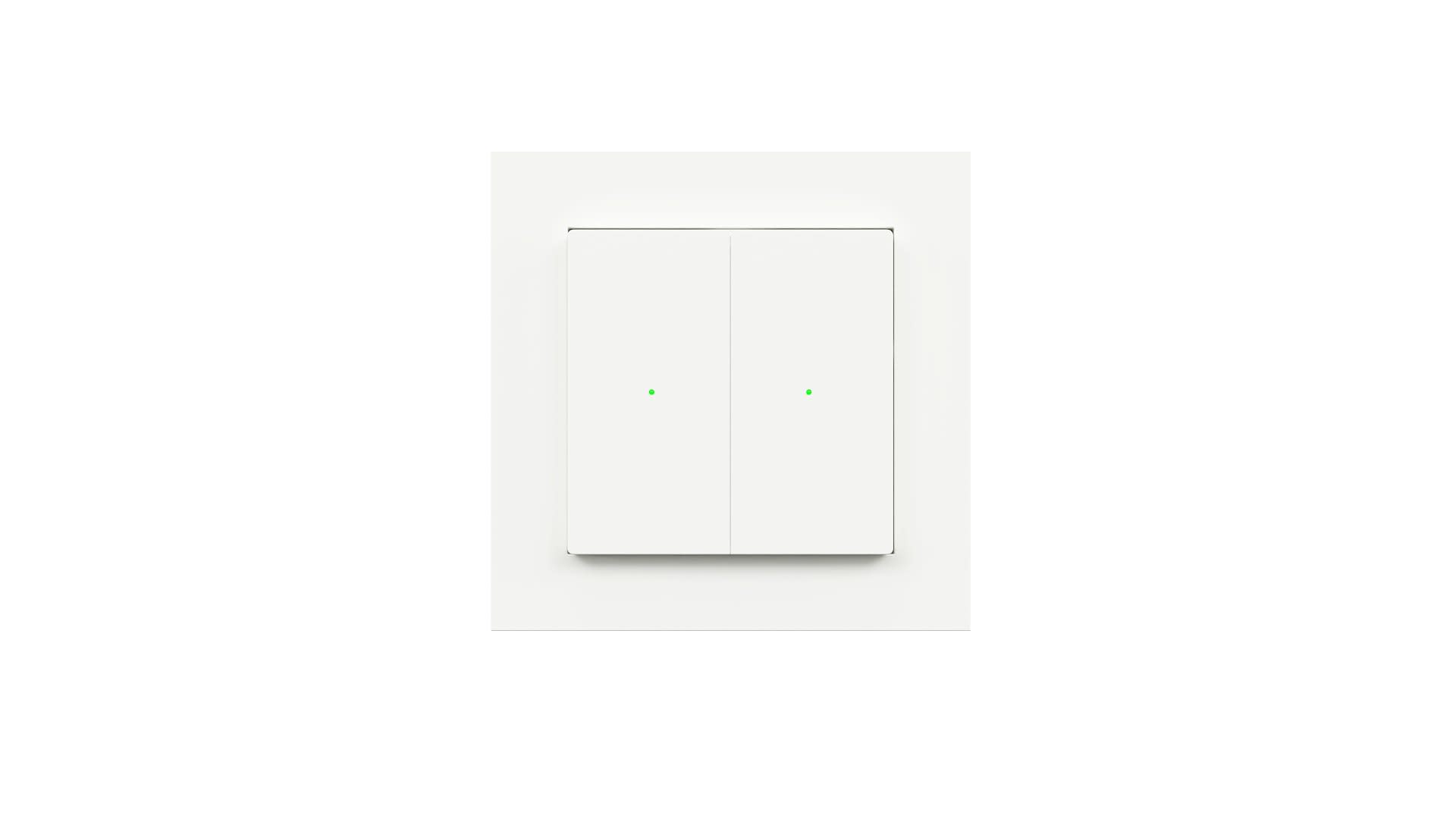 Painokytkin Z-Wave Heatit Z-Push Wall white Kuva - 2