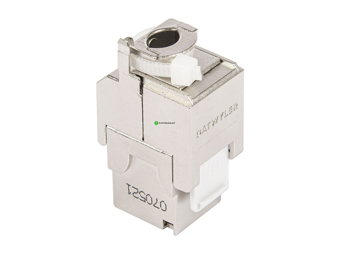 Liitin-CAT6a RJ45 STP Keystone KS-T Cat.6a/Ea STP työkaluton 12kpl/pkt Kuva - 2