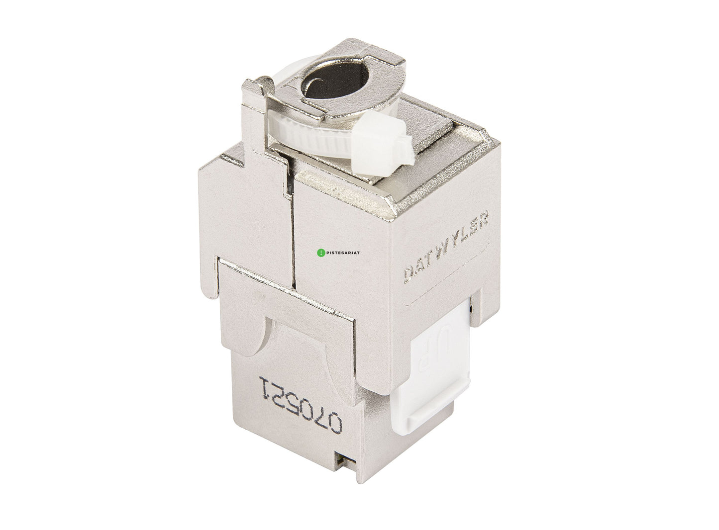 Liitin-CAT6a RJ45 STP Keystone KS-T Cat.6a/Ea STP työkaluton 12kpl/pkt Kuva - 2