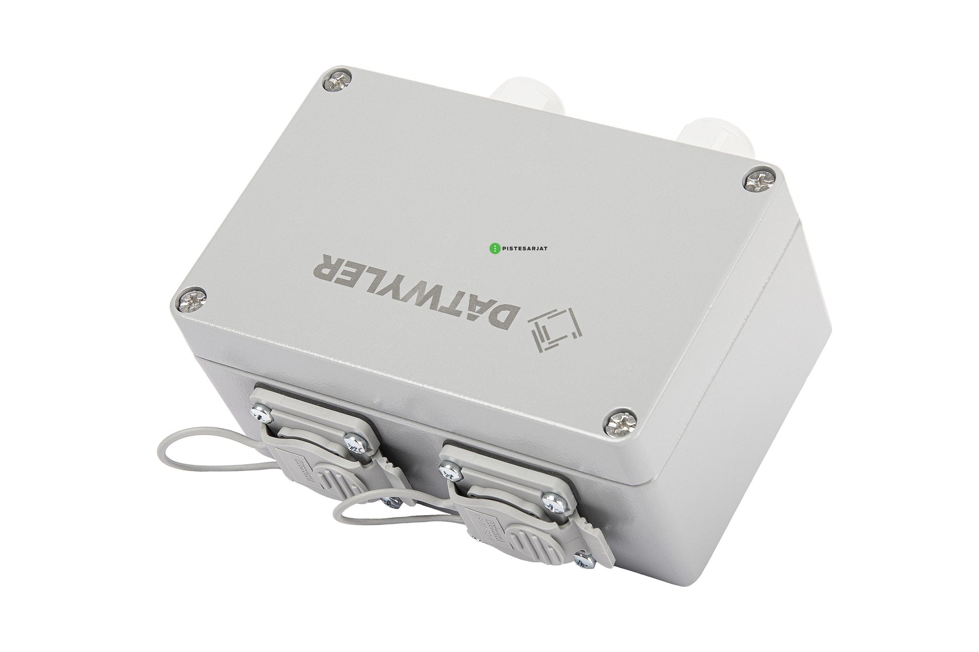 Pintarasia IP67, 2xRJ45, EiLiit. IP67 Outlet Keystone, Aluminium