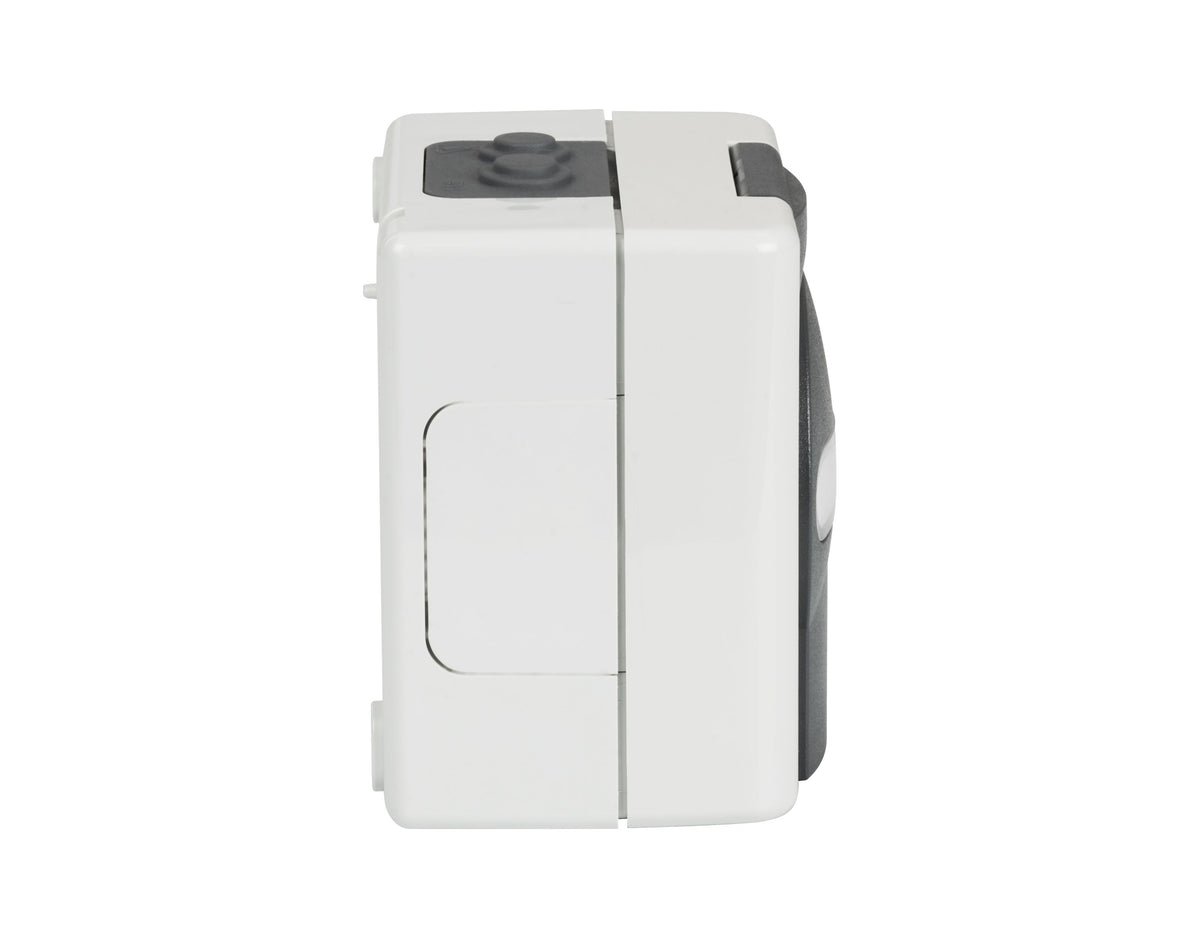 Pintarasia IP44, 2xCat6a Keystone IP44 Distribution box plastic Kuva - 2