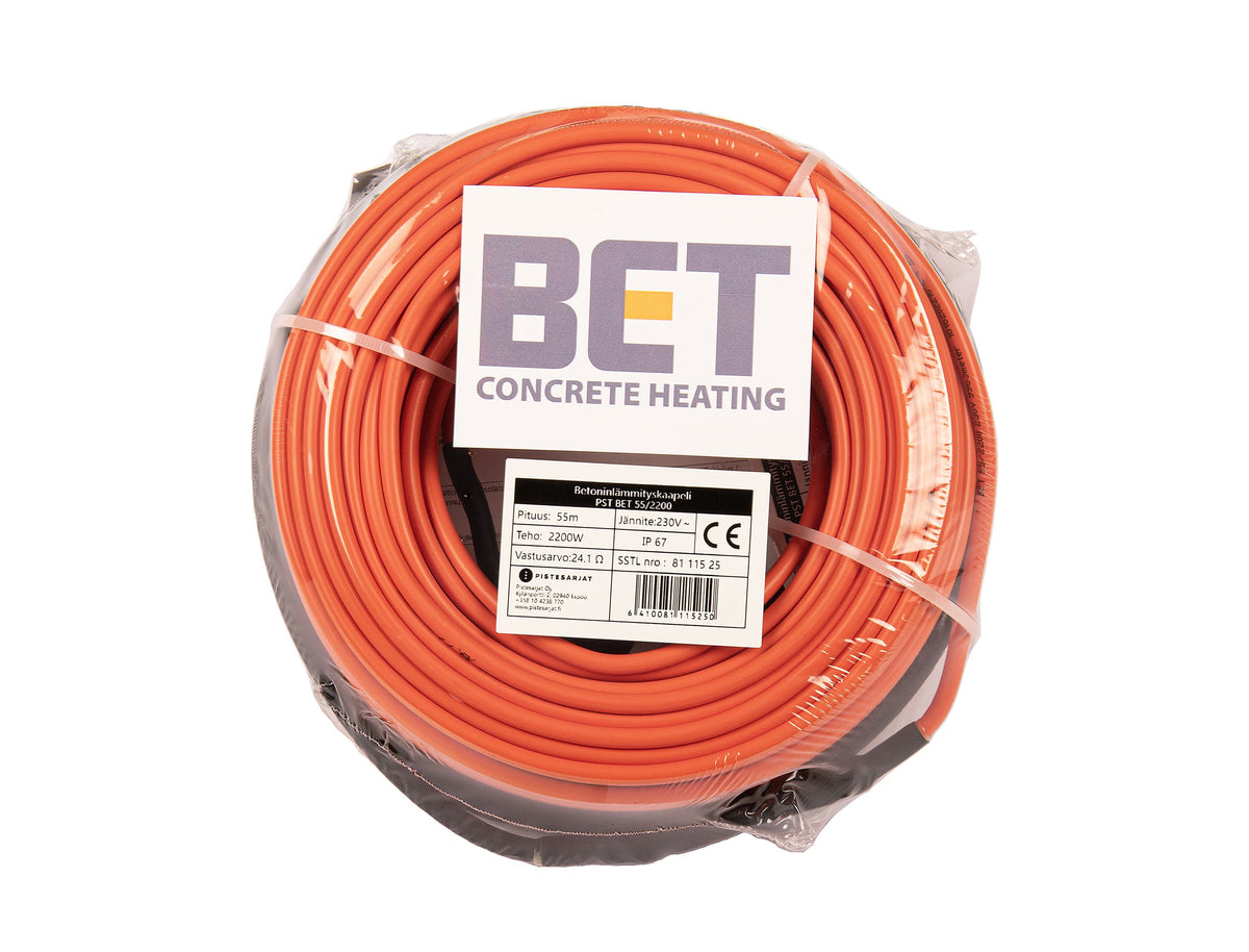 Betoninlämmityskaapelit 3,3 - 85 m 130 - 3200 W Kuva - 6