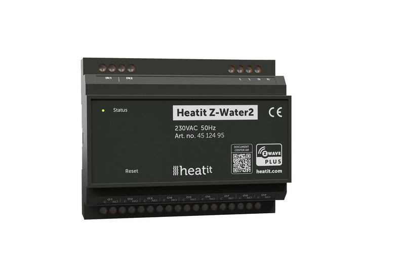 DIN-kiskosäädin Z-Wave Heatit Z-Water2