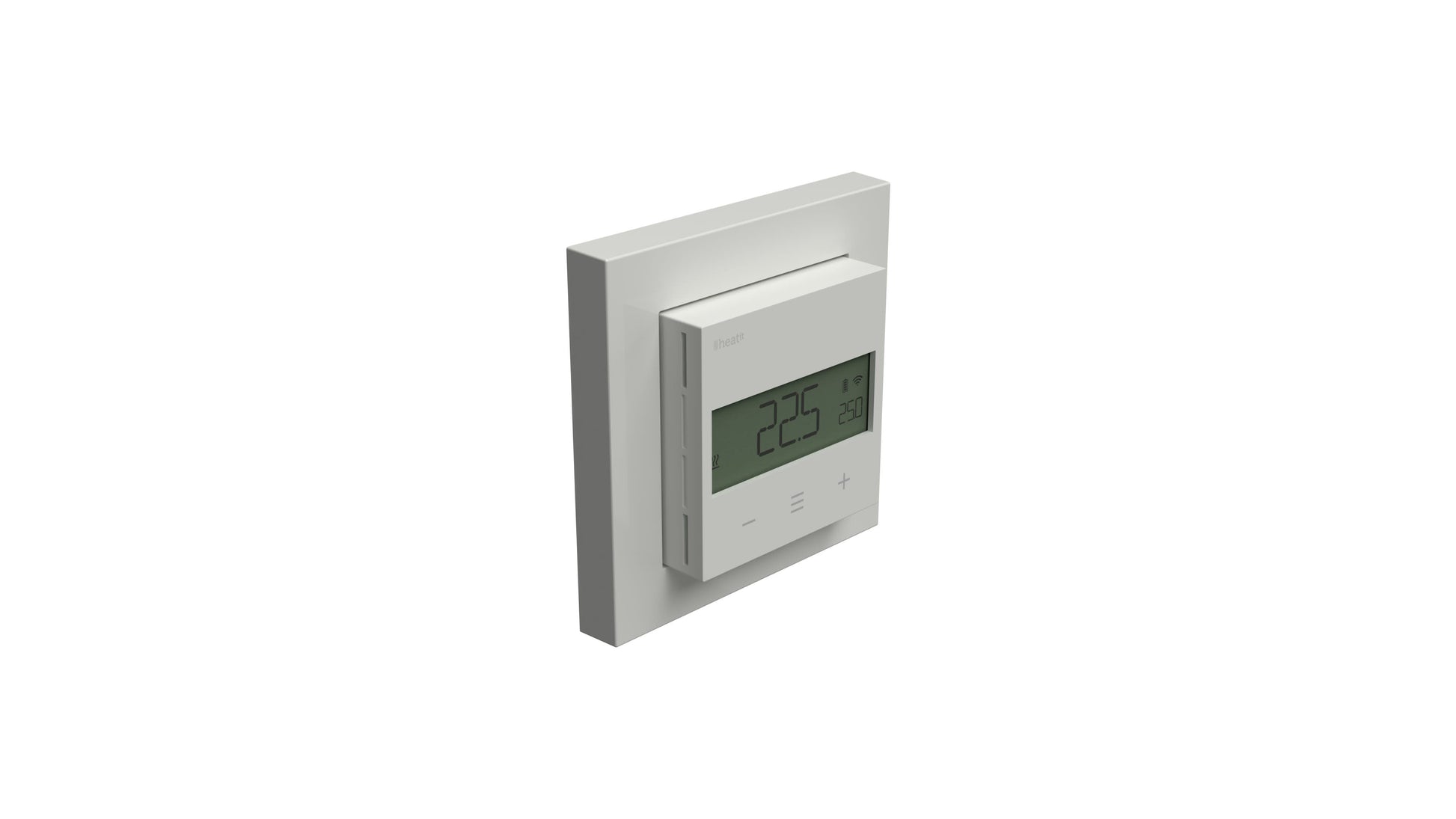 Huonetermostaatti Z-Wave heatit Z-Temp3 valkoinen / musta Kuva - 1