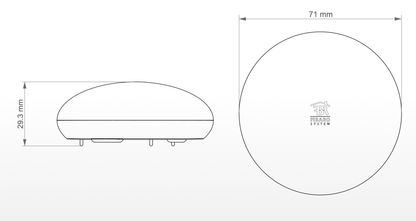 Vesivuoto sensori Fibaro flood sensor ZW5 Kuva - 1
