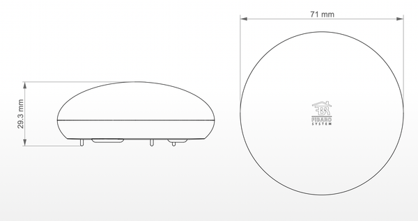 Vesivuoto sensori Fibaro flood sensor ZW5 Kuva - 1