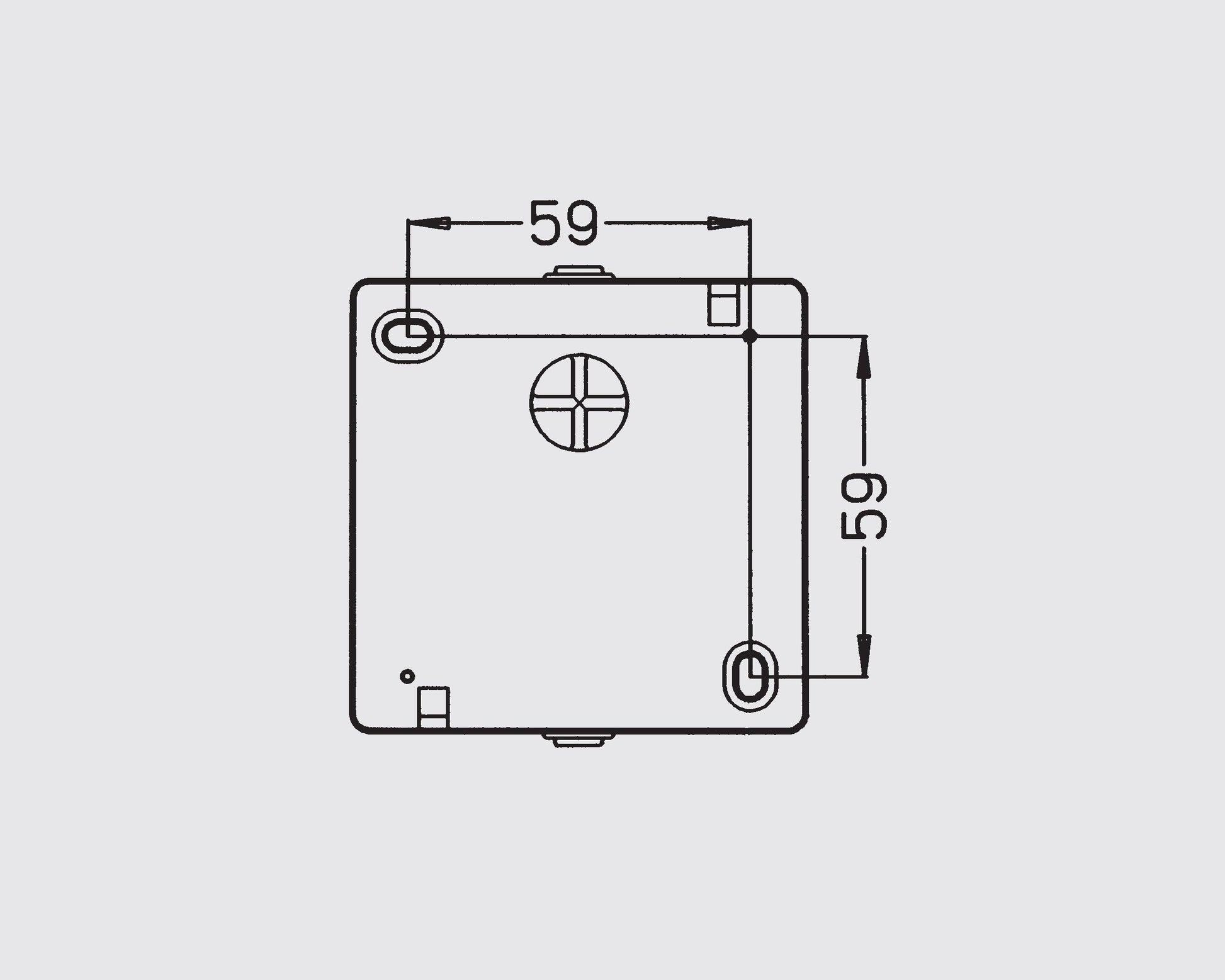 Pintarasia IP44, 2xCat6a Keystone IP44 Distribution box plastic Kuva - 6