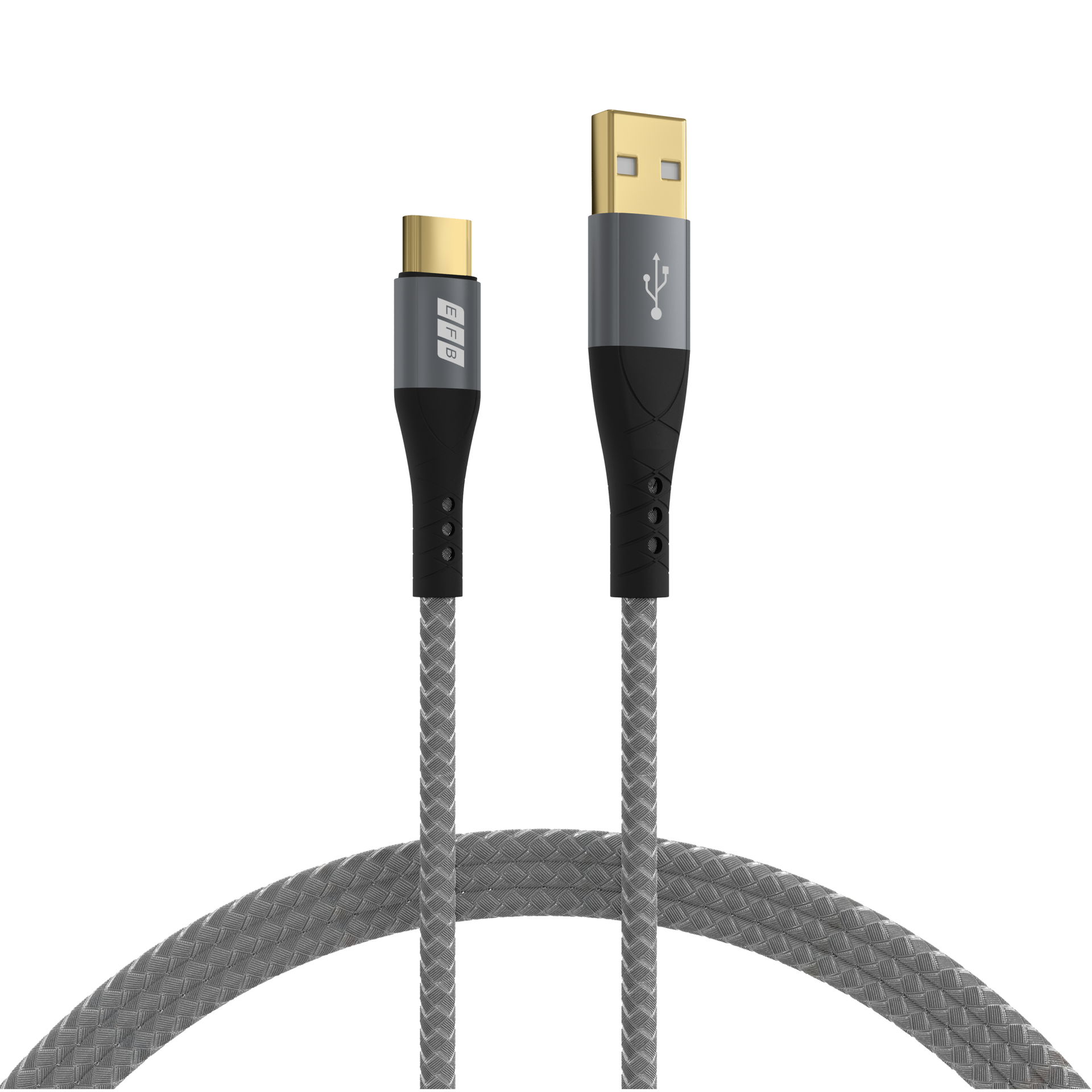 USB-A <-> USB-C -kaapelit, 0,5-3m, 60W Kuva - 1