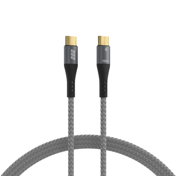 USB-C <-> USB-C -kaapelit, 0,5-3m, 100W Kuva - 1
