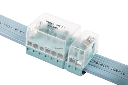 DALI-liitäntärasia 5-napainen + väyläliitäntä 5G2,5mm²+2x1,5mm² lattakaapelille Kuva - 1