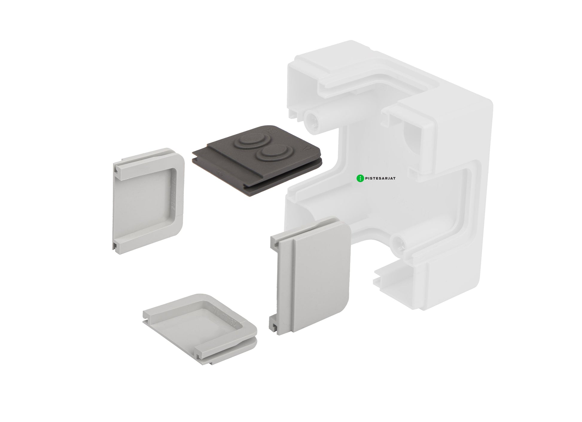 Pintarasia IP44, 2xCat6a Keystone IP44 Distribution box plastic Kuva - 8