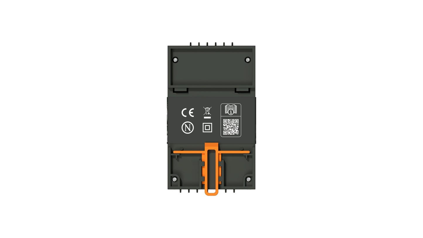 Yhdistelmätermostaatti Z-Wave Heatit DIN Smart 16A Modbus Kuva - 3