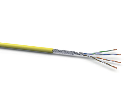 Tietoverkkokaapeli-Cat7 MLAN 1000 marine Dca Cat.7 S/FTP 4P FRNC/LS0H AWG23 Dca