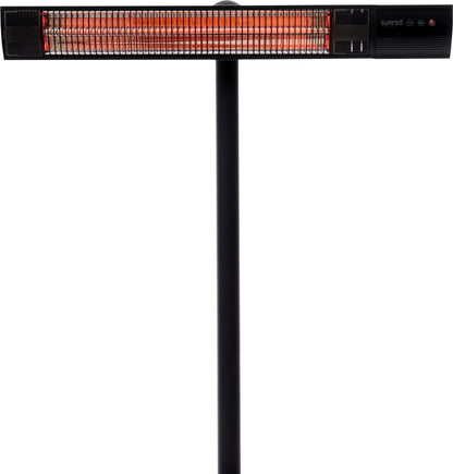 Infralämmitin Sunred Dark Standing Black 2500w IP55 Kuva - 1