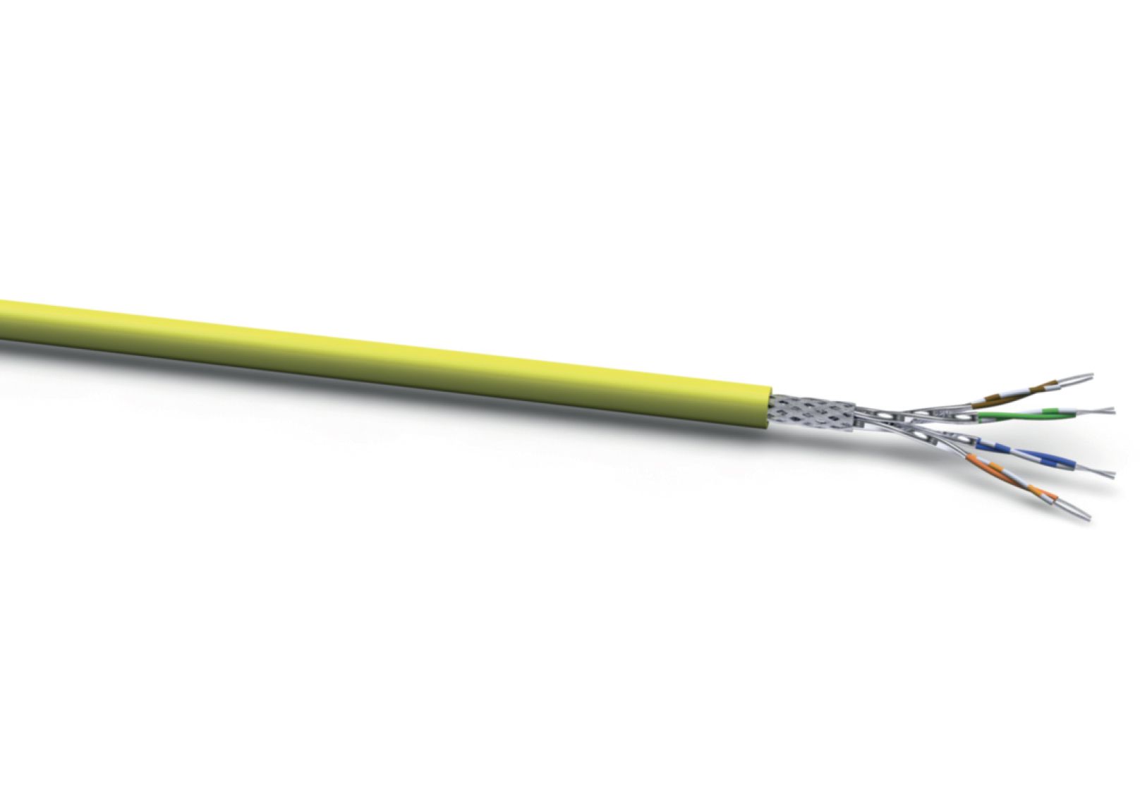 Tietoverkkokaapeli-Cat7 MLAN flex marine Cat.7 S/FTP FLEX 4P FRNC/LS0H AWG26