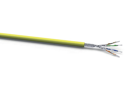 Tietoverkkokaapeli-Cat7 MLAN flex marine Cat.7 S/FTP FLEX 4P FRNC/LS0H AWG26