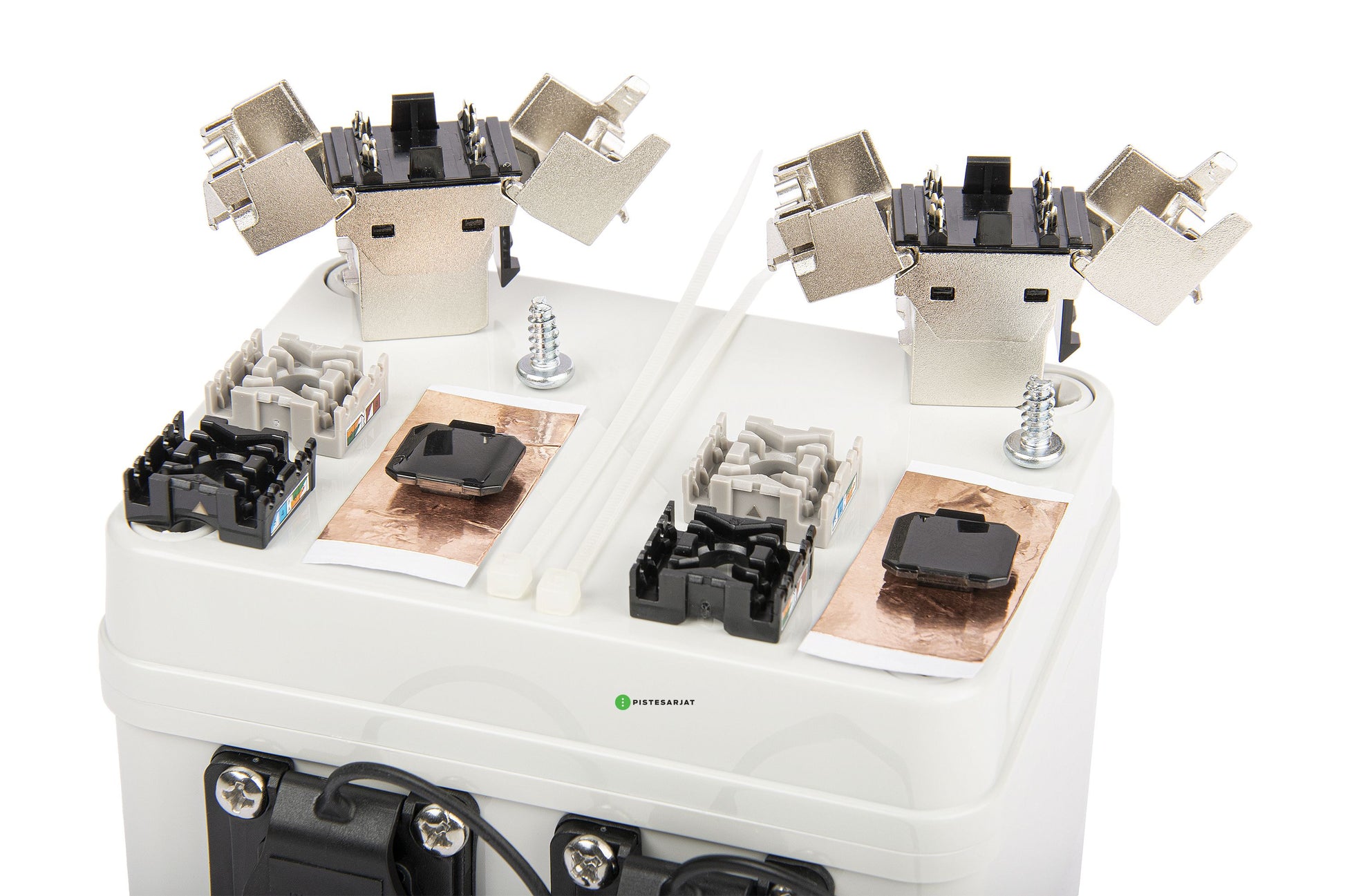 Pintarasia IP67, 2xCat6a Keystone IP67 Distribution box plastic Kuva - 4