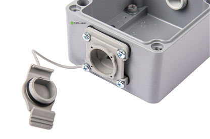 Pintarasia IP67, 1xRJ45, EiLiit. IP67 Outlet Keystone, Aluminium Kuva - 4