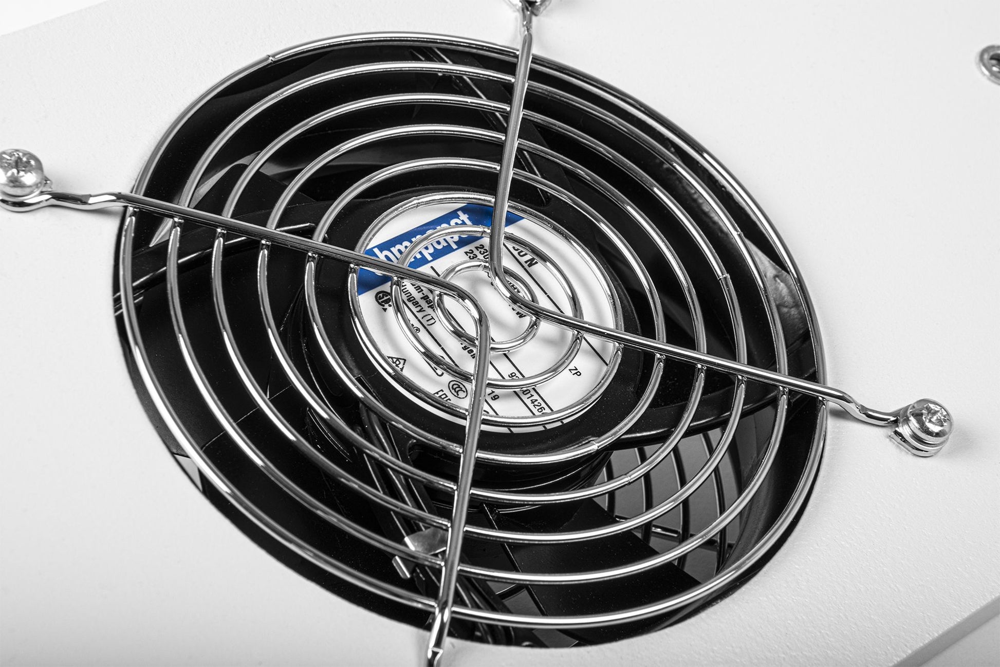 Tuuletin moduli 19" lattiakaappiin Laukamo 1 puhallin + termostaatti Kuva - 2