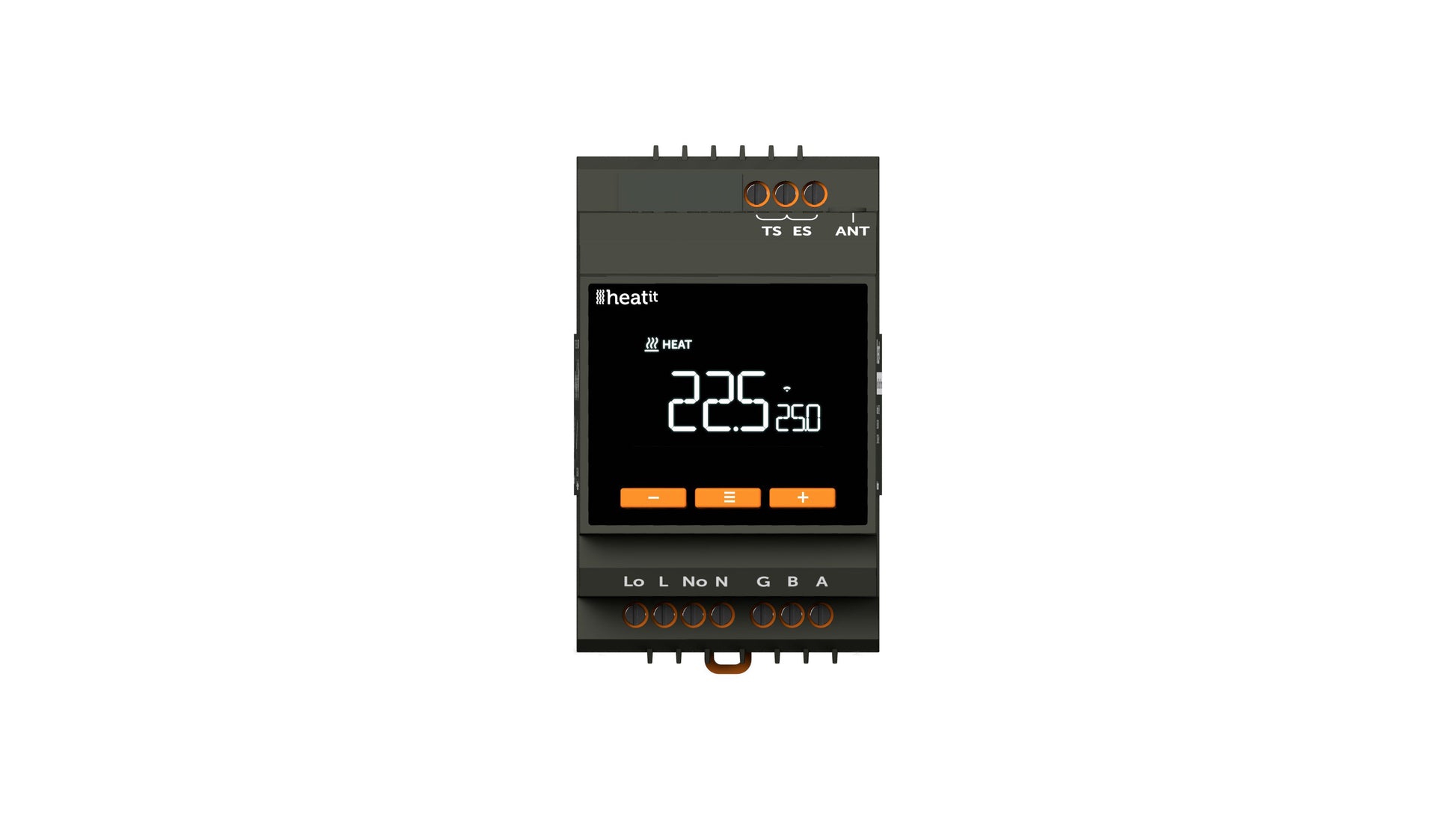 Yhdistelmätermostaatti Z-Wave Heatit DIN Smart 16A Modbus Kuva - 1