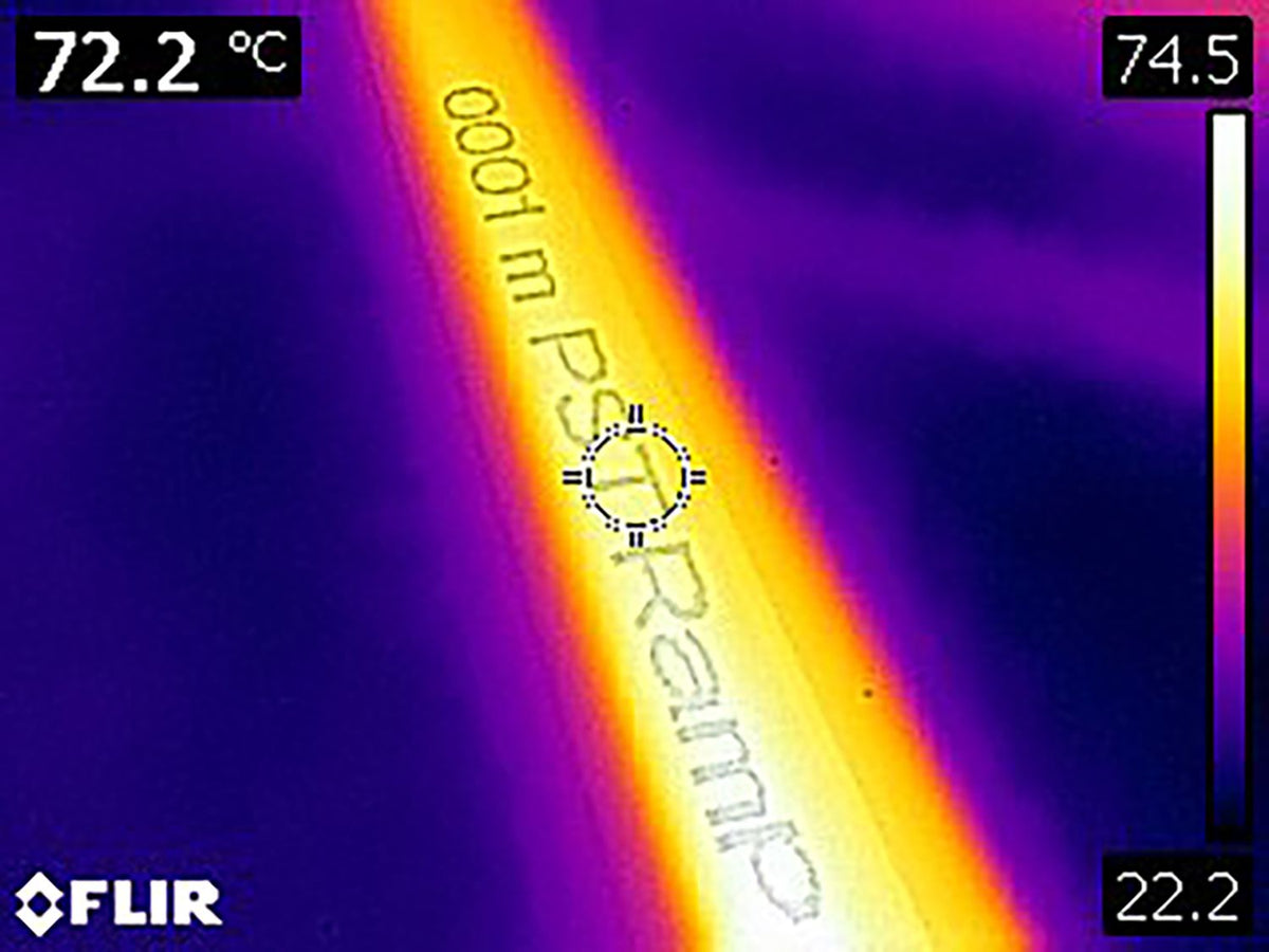 Itsesäätyvä lämpökaapeli PST Ramp 50W/m @10C Kuva - 2