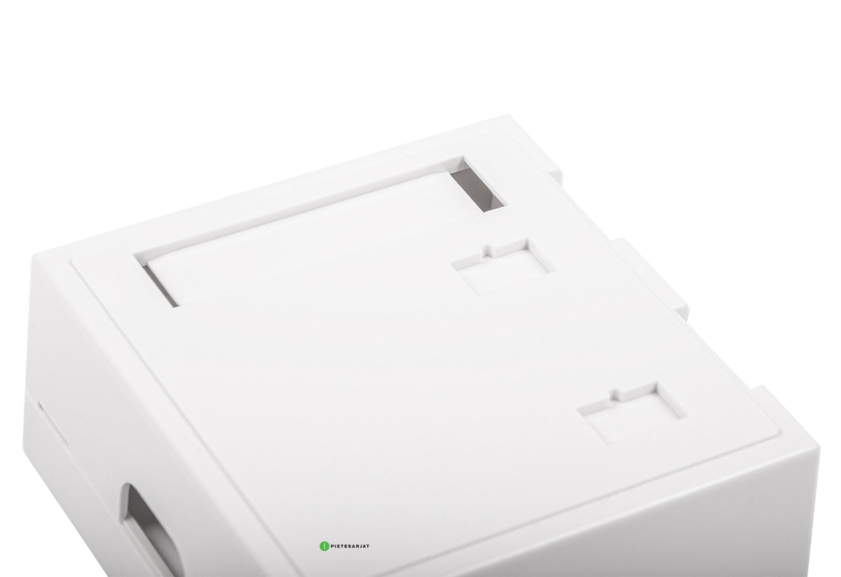 Pintarasia, 4xRJ45, Ei liit., pölys Surface mount box 4x Keystone Kuva - 1