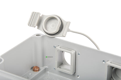 Pintarasia IP67, 2xRJ45, EiLiit. IP67 Outlet Keystone, Aluminium Kuva - 3