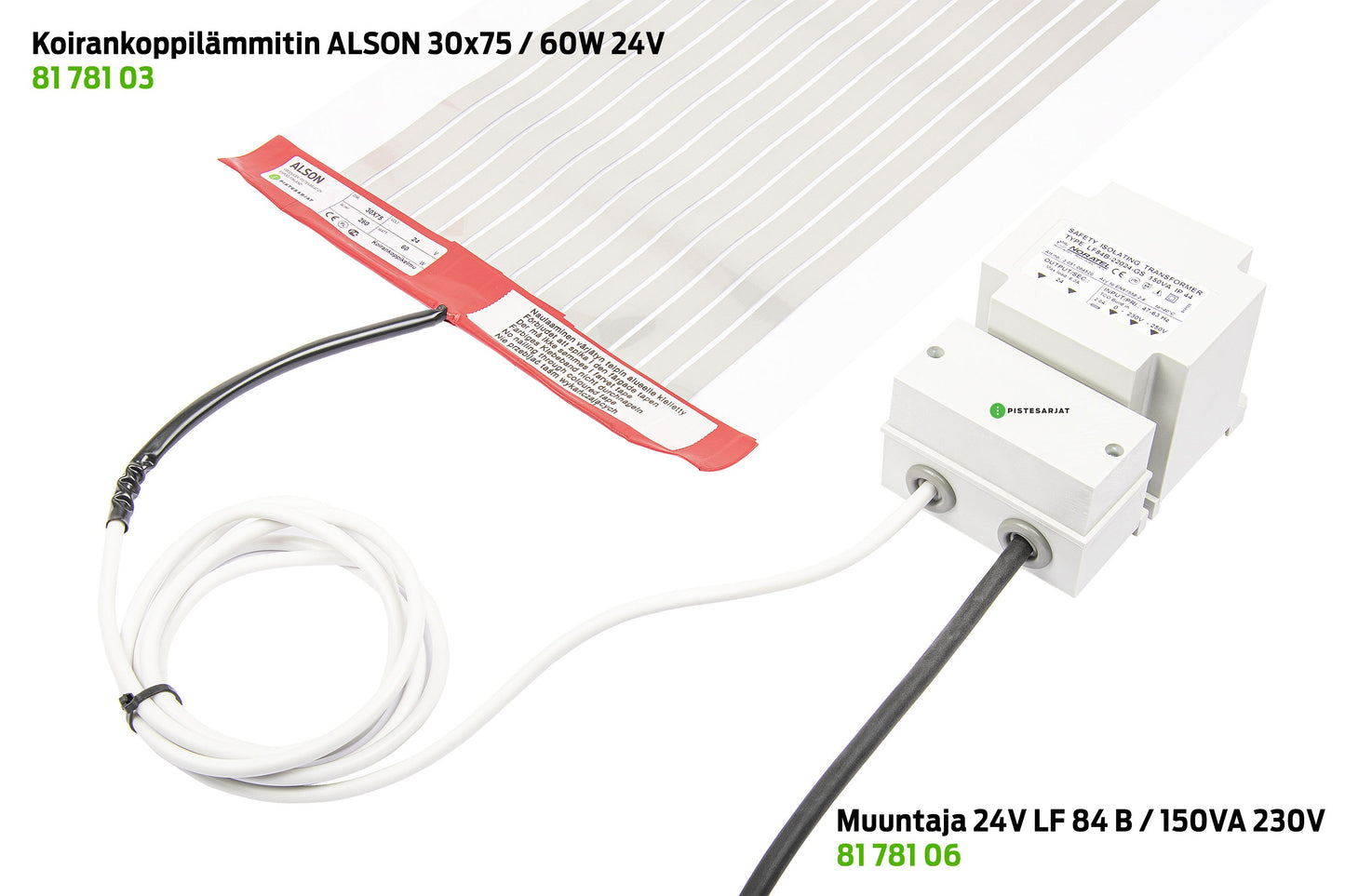 Muuntaja 24V LF 84 B / 150VA 230V Kuva - 3