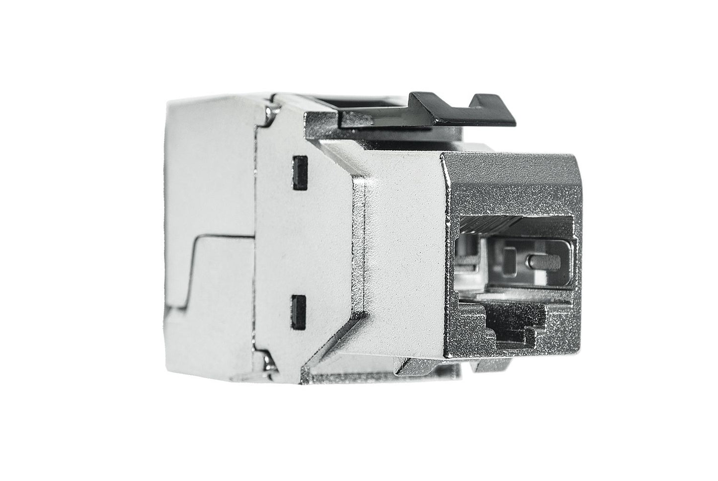 Liitin-Cat6a RJ45 STP Keystone Cat.6a STP,työkaluton EFB (12kpl/pkt)