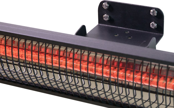 Infralämmitin Sunred Dark Wall Black 2500w IP55 Kuva - 1