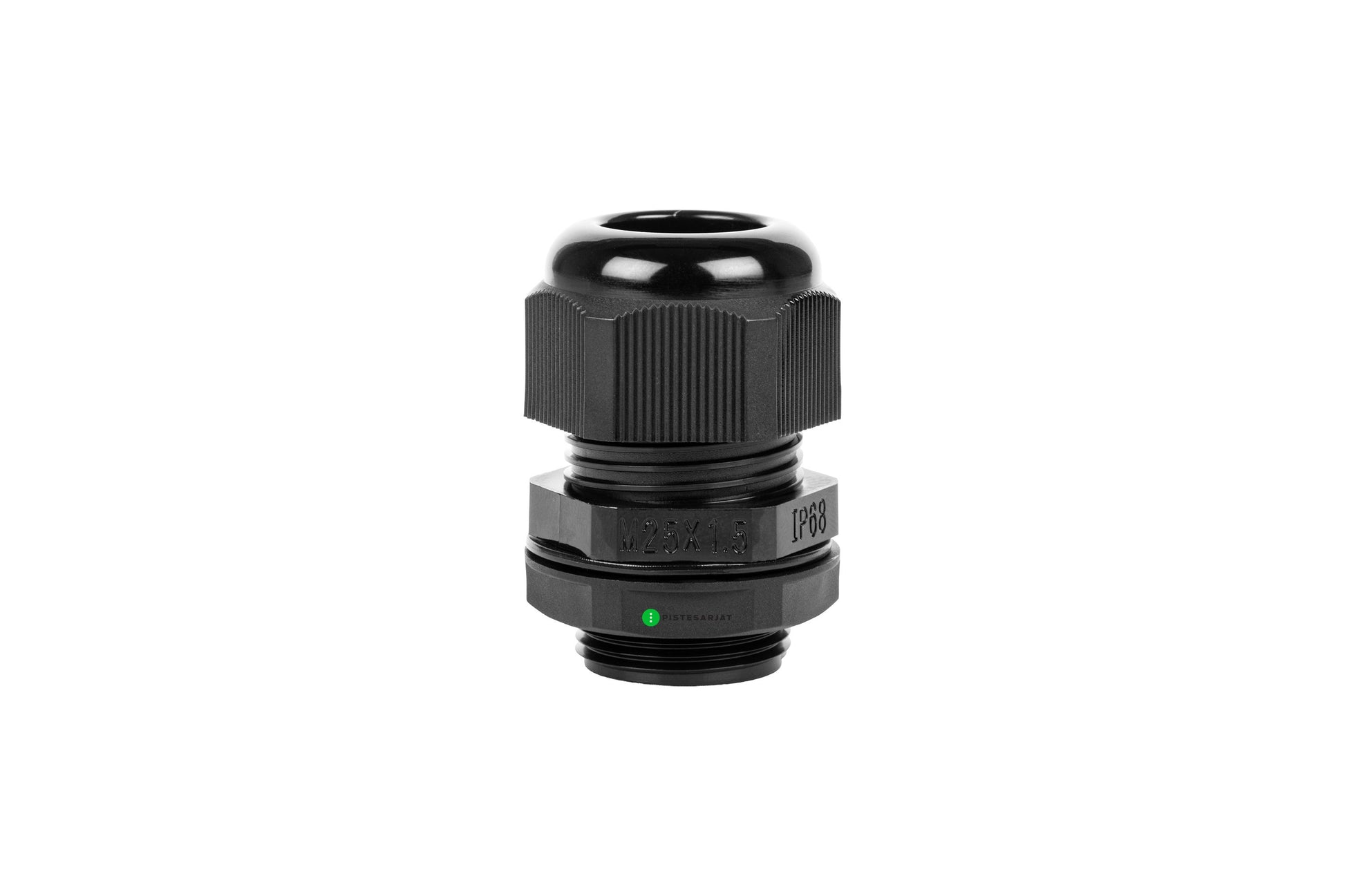 Läpivienti M25 13-18mm Musta