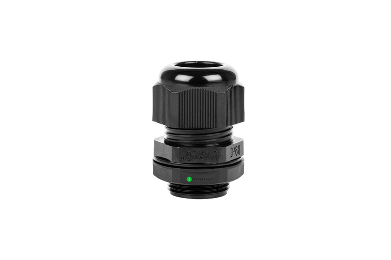 Läpivienti M25 13-18mm Musta