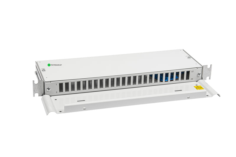 Paneeli-kuitu, 24xSC Duplex 19" LTS Kuitupaneeli, 48xSC lasket.törm.suo
