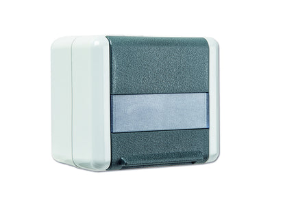 Pintarasia IP44, 2xRJ45 EiLiit. IP44 AP Outlet Keystoneclip