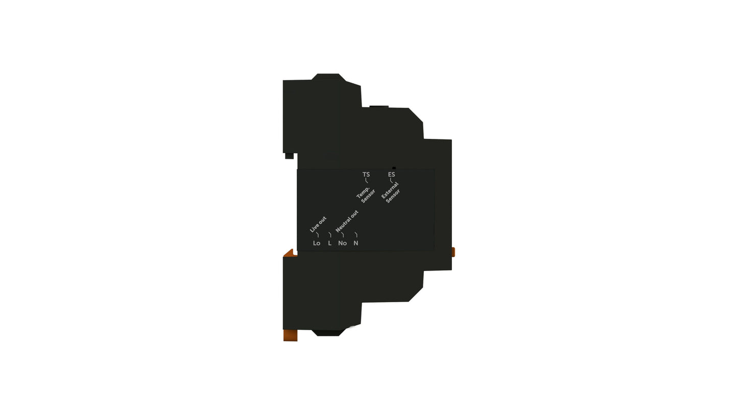 Yhdistelmätermostaatti Heatit DIN multifunction 16A Kuva - 5