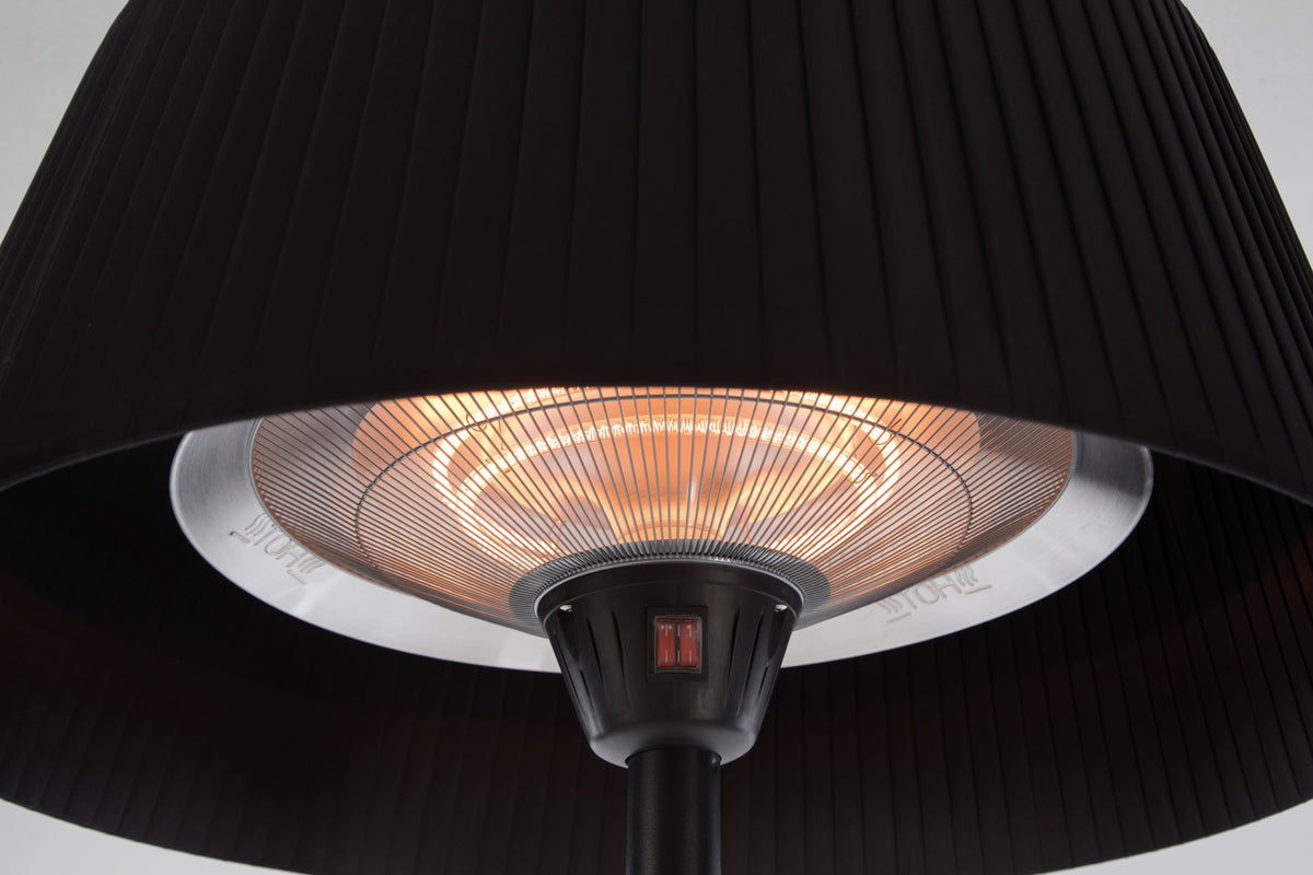 Infralämmitin Sunred Bright Artix Standing Black 2100w IP44 Kuva - 2