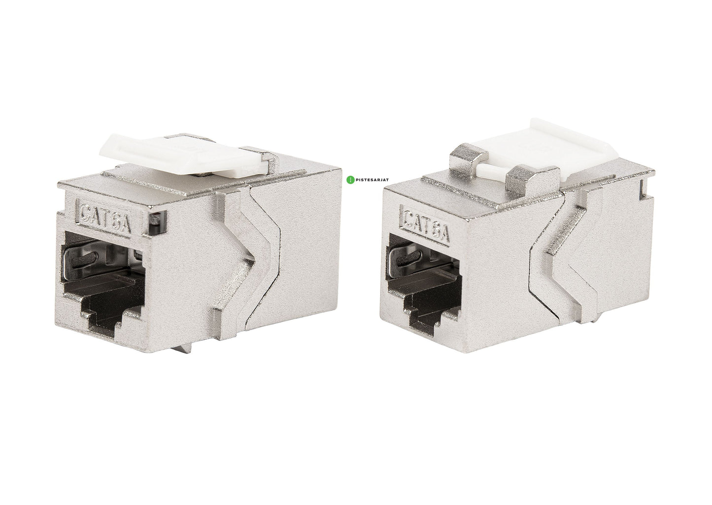 Liitin-Cat6a, RJ45-RJ45 Keystone jatko Cat.6a RJ45-RJ45 Keystone jatko STP