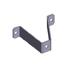 Kaappitarvike 19" lisäkiskojen kannatinsarja 800 lev. kaapit (sis. 6kpl rautoja) Kuva - 1
