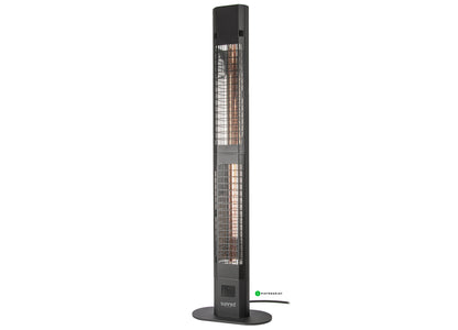 Infralämmitin Sunred Dark Valencia lounge Black 3000w IP55