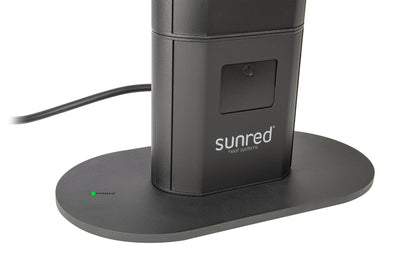 Infralämmitin Sunred Dark Valencia lounge Black 3000w IP55