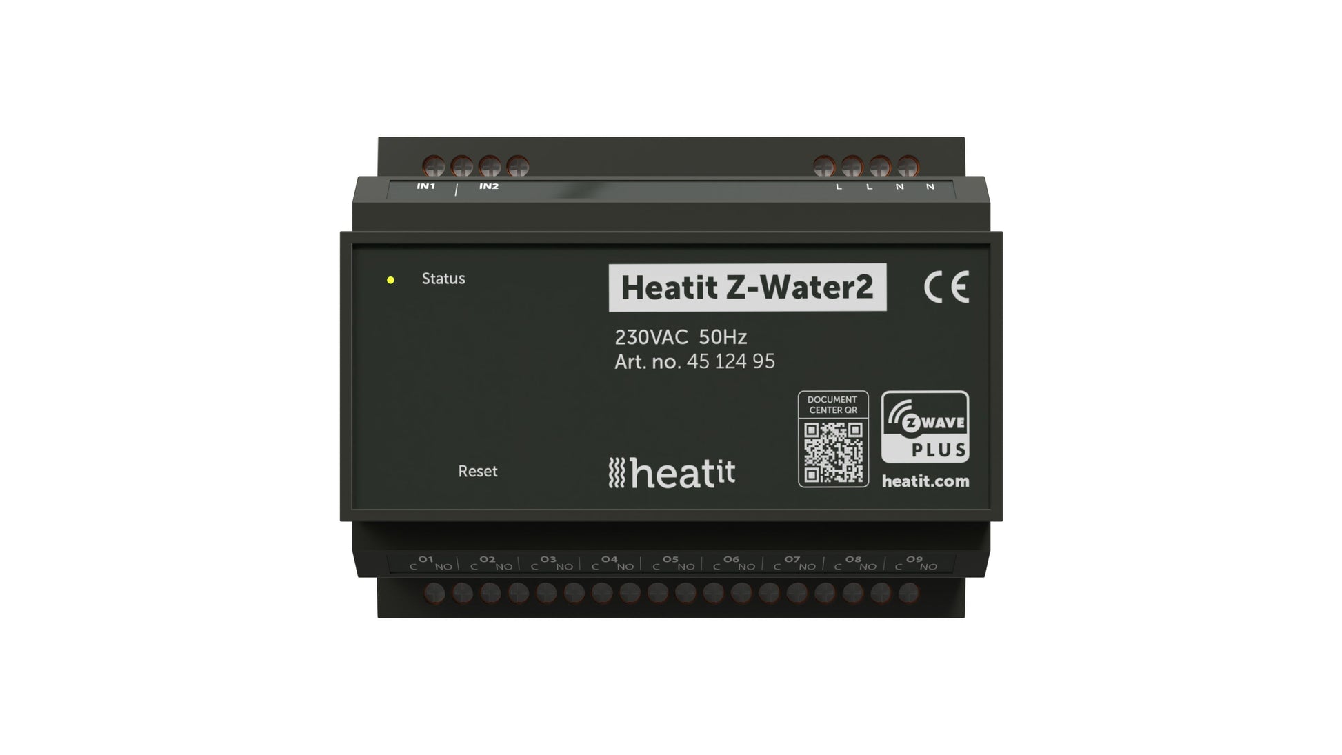DIN-kiskosäädin Z-Wave Heatit Z-Water2 Kuva - 1