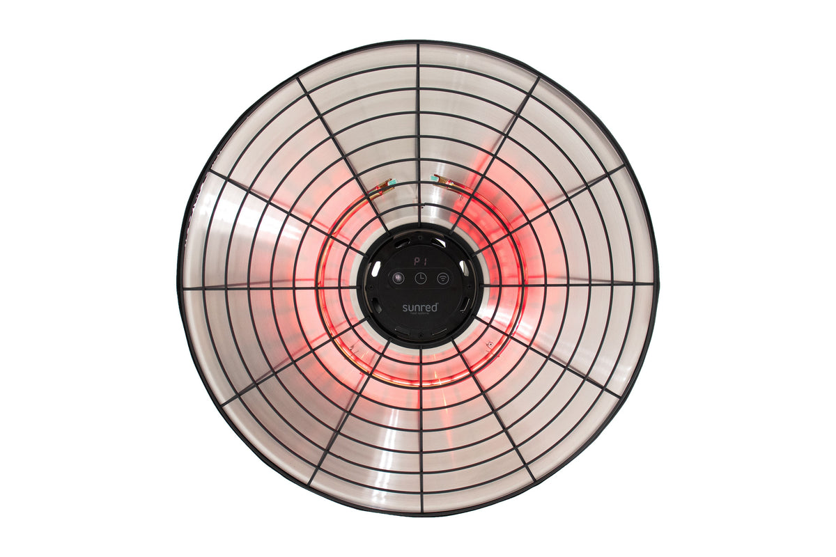Infralämmitin Sunred Ultra Smart Moderna Artix Hanging Black 2000w IP44 Kuva - 2