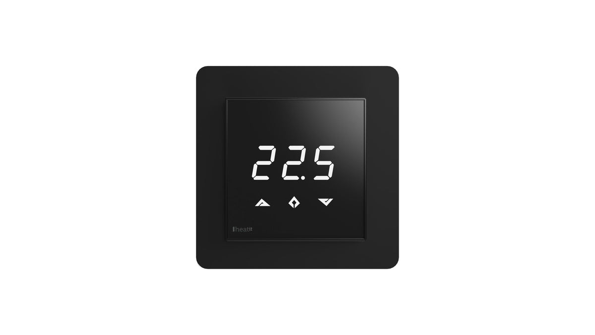 Yhdistelmätermostaatti Z-Wave Heatit Z-TRM3 valkoinen / musta Kuva - 5