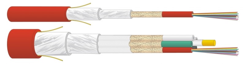 Palonkestävät kuidut SM/MM (PH90 / E30)