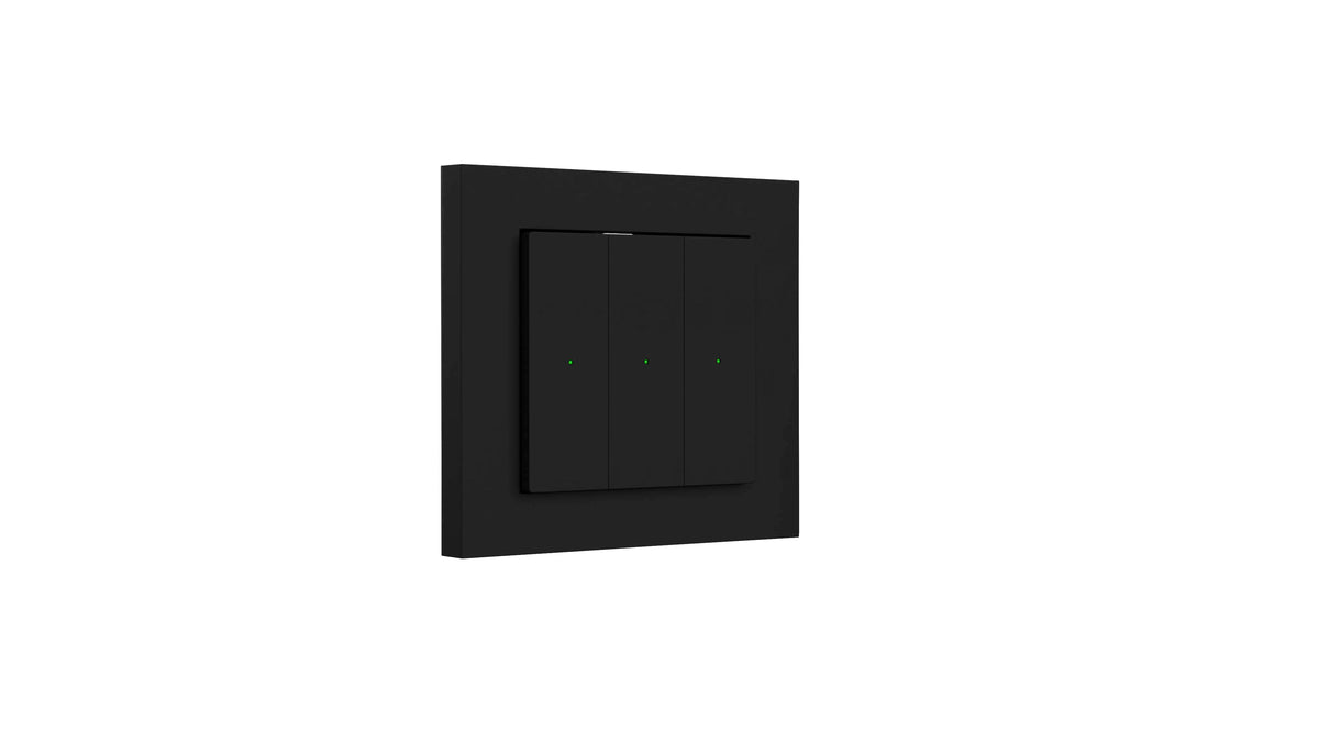 Painokytkin Z-Wave Heatit Z-Push Wall black