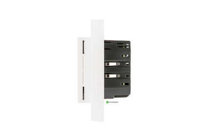 Älytermostaatti Heatit WiFi6 BLE 16A valkoinen / musta Kuva - 1